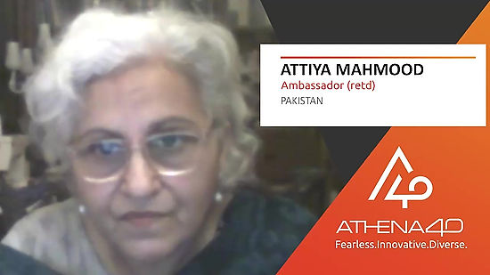 Attiya Mahmood - Athena40 Women Voices of Tenacity